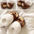 thumbnail image 2 of He-llo-Ki-tty Fuzzy Slippers for Women, Cute Fluffy House Shoes Warm Christmas Birthday for Daughter Wife Girlfriend Bestie, 2 of 6