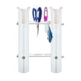 thumbnail image 1 of Single Piece 2 Rack Rod Holder, White ,Termination Devices, 1 of 2
