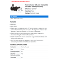 thumbnail image 2 of Front Left Lower Ball Joint - Compatible with 2002 - 2006 Toyota Camry 2003 2004 2005, 2 of 2