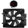 thumbnail image 7 of BOXI 620-233 Right Passenger Side AC A/C CONDENSER Cooling Fan Assembly Fits for Honda CR-V 2002-2006 / for Honda Element 2003-2006 / Replace 38616-P3G-003 FA70161, 7 of 7