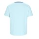 thumbnail image 4 of Ceisia Men's Relaxed Fit Stretch Stand-Up Collar Short Sleeve Shirt - Ribbed Texture with Contrast Trim Sky Blue M Gifts, 4 of 6