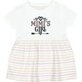 thumbnail image 3 of Inktastic Mimi Girl Granddaughter Girls Baby Dress, 3 of 5