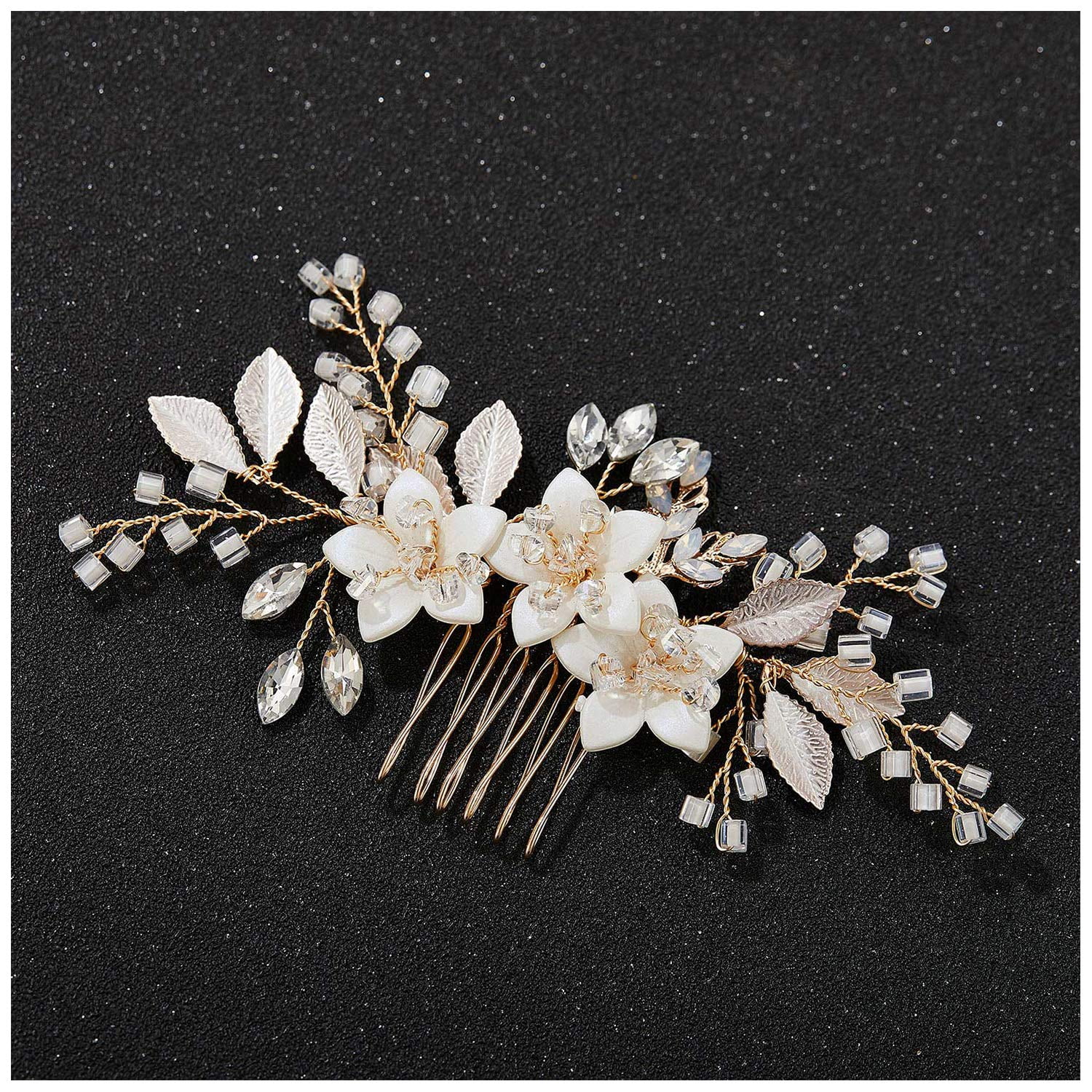 Wedding Hair Comb Clip Crystal Wedding Hair Accessories For Brides And  Bridesmaids 