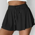 thumbnail image 5 of Kilaqueen Women Pleated Tennis Skirts High Waisted Ruffle Flowy Athletic Golf Comfy Running Yoga Workout Skorts with Drawstring Summer Outfits, 5 of 8