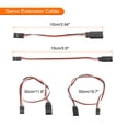 thumbnail image 2 of Cable de extensión de servo de 15 piezas, conector de 3 pines, cable de conexión macho a hembra, 26AWG, cable receptor de servo de 30 núcleos, 2 of 5
