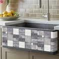 thumbnail image 2 of Truu Design Woodgrain Embossed Self-Adhesive Peel and Stick Wall Tiles, 2 of 3