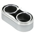 thumbnail image 1 of 1 Pce Porte-Gobelet Double Multifonction Support de Boisson d'Eau Automobile (Argent), 1 of 9
