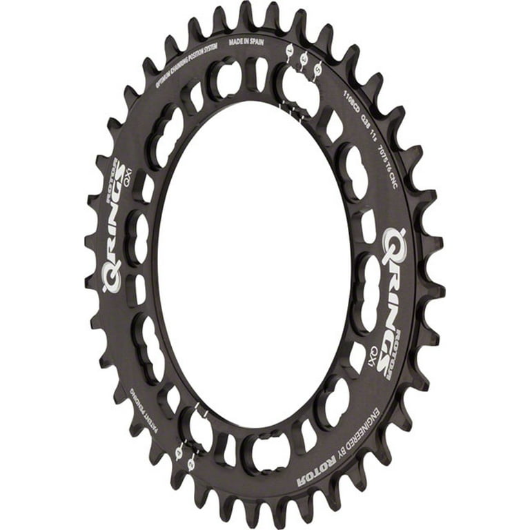 Rotor QCX1 Single Chainring 40T x 110 BCD - Walmart.com