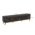 thumbnail image 3 of Mueble TV 85" Kappesberg 218cm con 3 Puertas Negro, 3 of 10