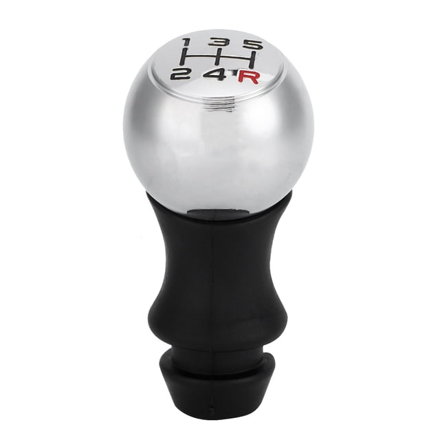 Car Shift Gear Knob 5 Gears Shifter Lever Knob Professional Car Replacement Part(Red)