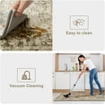 thumbnail image 5 of Anti Fatigue Fall Kitchen Mats, Boho Distressed Kitchen Floor Mats 17"x47"+17"x30", Non Slip Waterproof Kitchen Rugs, Padded Comfort Standing Mats for Laundry, Office, Sink, Desk Orange Multi, 5 of 6