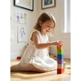 thumbnail image 6 of Loicainy Baby Toddler Girl Summer Cami Dress 6 12 18 24 Months 2T 3T 4T Solid Color Sleeveless O Neck Tiered Linen Dresses, 6 of 9