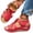 Red, variant on YOUYEDIAN Orthopedic Sandals for Women Arch Support Flat Wedge Sandals Breathable Slip on Non Slip Beach Slippers Beach 2026 Orthopedic Shoes (Gray)