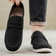 thumbnail image 2 of Hombres Zapatos Casuales Ligero Tamaño Grande Estilo Británico Mochilas Zapatos Blancos Y Negros, 2 of 9
