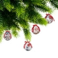 thumbnail image 2 of Maison Concepts Xmas Ornaments Santa Hat Puppy and Kitten Ornaments 12/Disp - Set of 12 - 2.95'' L x 2.95'' W x 2.95'' H, 2 of 3