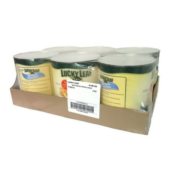 (Price/Case)Lucky Leaf Mild Nacho Cheese Sauce Trans Fat Free Partially-Hydrogenated Oilfree 6-106 Ounce