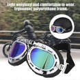 thumbnail image 1 of Retro Motorcycle Scooter Goggles Helmet Motocross Glasses Eyewear Vintage Windproof Biker Scooter Helmet Cycling Ski Sunglasses, 1 of 4