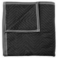 thumbnail image 4 of Sure-Max 12 Moving & Packing Blankets - Heavy Duty Pro - 80" x 72" (90 lb/dz weight) - Professional Quilted Shipping Furniture Pads Black, 4 of 5