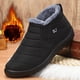 thumbnail image 1 of Botas de nieve de invierno Zapatos cálidos de terciopelo para mujer para mujeres de mediana edad y mayores Zapatos de algodón Zapatos de terciopelo para mujer, 1 of 2