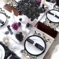 thumbnail image 4 of 6Pcs Halloween Spider Web Pattern Exquisite Party Decorative Placemat Table Mat, 4 of 10