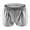 Grey, variant on OSOLU Fashion Men's Shorts Summer Shiny Material Loose Comfortable Solid Color Casual Popular Shorts Fashionable Classic Leisure Bottoms