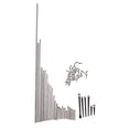 thumbnail image 2 of MERIGLARE 1 Set Oboe Spring Leaf Shaft Reed with Screws for Woodwind Instrument Parts, 2 of 7