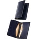 thumbnail image 1 of Porta Tarjetas de Visita Slim VULKIT de Cuero para 20 Tarjetas en Azul Marino, 1 of 7