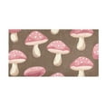 thumbnail image 3 of Bath Mat Soft Plush Non-Slip Absorbent Bathroom Rugs 39"x20" Mushroom, 3 of 8
