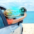 thumbnail image 5 of High Power Car Fan for Car Minivan - Cold Radiator Cooling Fan for Vehicle Interior, 5 of 5