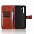 thumbnail image 4 of Wallet Case for Samsung Galaxy A37 5G with Card Holder, PU Leather Flip Phone Case with Kickstand Magnetic Closure Wrist Strap Brown, 4 of 5