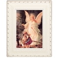 thumbnail image 2 of Cottage Garden Primera Communion Painting Ivory Rope Trim Tiny Frame with Magnet and Easel, 2 of 5