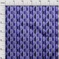 thumbnail image 3 of oneOone Cotton Jersey Dark Purple Fabric Asian Floral Fabric For Sewing Printed Craft Fabric By The Yard 58 Inch Wide, 3 of 4