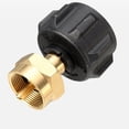 thumbnail image 4 of Kenally Adaptador de propano Cilindro del tanque Válvula de adaptación Seguridad Larga duración Operación simple Conector del regulador de recarga Herramientas manuales Kenally TO010425-01, 4 of 6