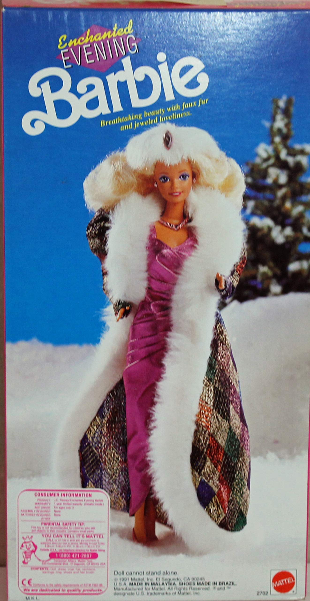 1991 Enchanted Evening Barbie by Barbie