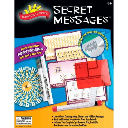 Scientific Explorer Secret Messages Kit