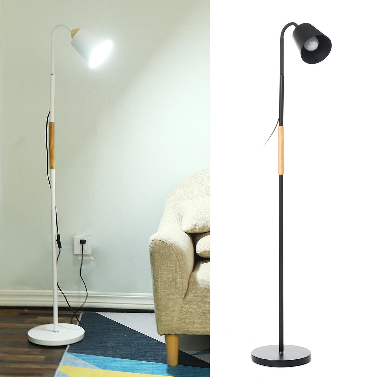 LED Floor Light,Floor Lamp,Reading Standing Lamp for Living Room Bedroom,Long Lifespan High