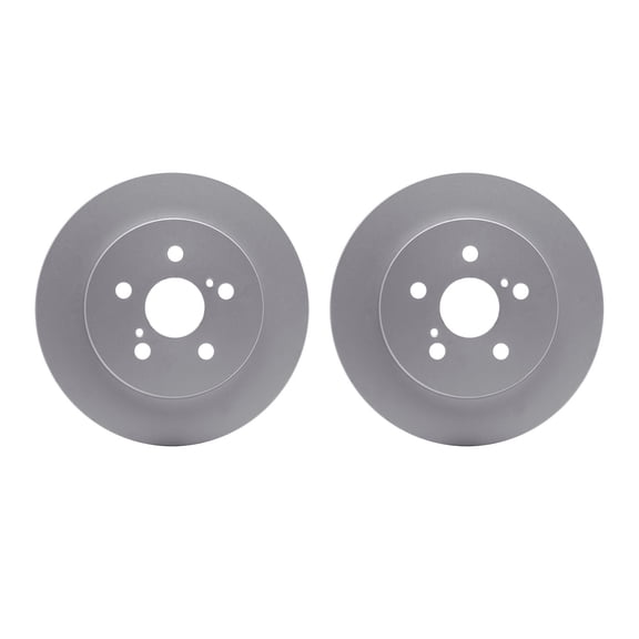 Dynamic Friction Company Rear Geospec Brake Rotors 4002-76022