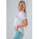 thumbnail image 2 of ABPHQTO Camiseta con estampado de leopardo GOOD VIBES de leopardo para mujer, 2 of 5