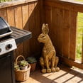 thumbnail image 4 of Kumdkd Large Gold Bunny Statue Easter Decoration for Home Spring Decoration for Home Table Decor Rabbit Figurines, 4 of 10