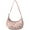 floral014, variant on Nylon Crescent Bag for Women Men Trendy, Floral Medium Crossbody Dumpling Bags with Adjustable Strap Lightweight Travel Shoulder Tote Half Moon Hobo Bag