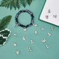 thumbnail image 5 of 96Pcs 12 Styles Tibetan Style Alloy Pendants 12 Chinese Zodiac Signs Charms Animal Theme Metal Pendants for Necklace Earring Bracelets Jewelry Making Hole: 1.6~2mm, 5 of 6