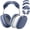 BlueGrey, variant on XIHAMA Soft Case Cover for AirPods Max Headphones, Airpods Max Ear Cup Covers/Ear Pad Case Cover/Headband Cover/Max Headband Pad,Accessories Silicone Skin Protector for Apple AirPods Max