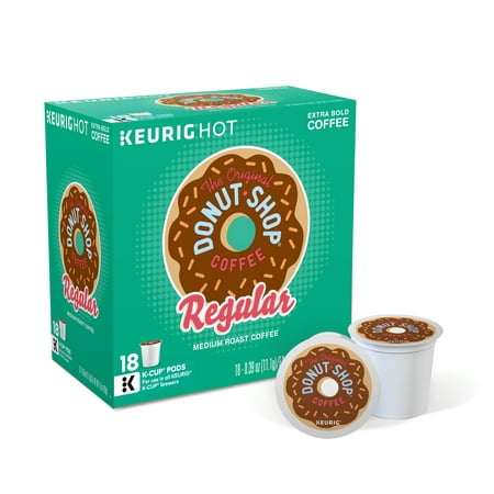 donut - Donut Shop Medium Roast Coffee K-Cups, 180 ct. - (tea - best for winter all (Best Donut Shops In The Us)
