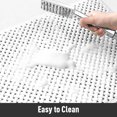 thumbnail image 2 of SIXHOME Shower Mat Non Slip Bath Mat for Tub 14"x27" Shower Mats for Bathtub Machine Washable Bathtub Mat with Suction Cups and Drain Holes Woven White Tub Mat for Kids Elderly, 2 of 6