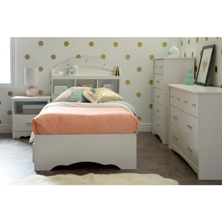 south shore tiara kids bedroom furniture collection - walmart
