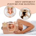 thumbnail image 5 of U-Shape Face Pillow for Side Sleeper, Anti-Wrinkle Beauty Pillow for Sleeping Face Down with Soft Pillowcase, Massage Bed Pillow for Women, 5 of 15