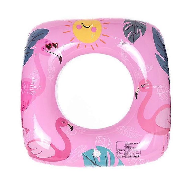 KAIYANG Anillo de natación Firebird cuadrado engrosado para adultos y niños, anillo flotante inflable de agua (53 cm) 83 cm