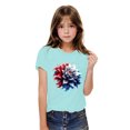 thumbnail image 2 of GERsome Unisex Kids 4th of July Patriotic Tops American Flag Graphic Tees for Boys Girls Crewneck Short Sleeve Loose Fit Summer T Shirts, 9-10 Years, 2 of 6