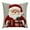 A, variant on Christmas Theme Pattern Throw Pillows Cover, Soft Stuffed Christmas Pillowcase for Couch, for Christmas Party Outdoor Home Cushion Decorations(18*18in)(Excluding pillow inserts)