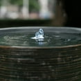 thumbnail image 6 of A&B Home Unique Modern Broken Urn Water Fountain with Light, 26 In Tall, Gray And Black, 6 of 8